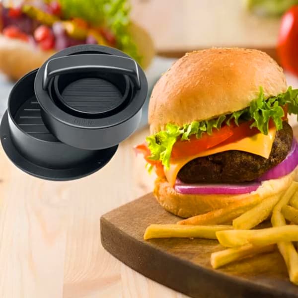 Hamburger Patty Maker Press Non-stick Køkkenredskab til Grill