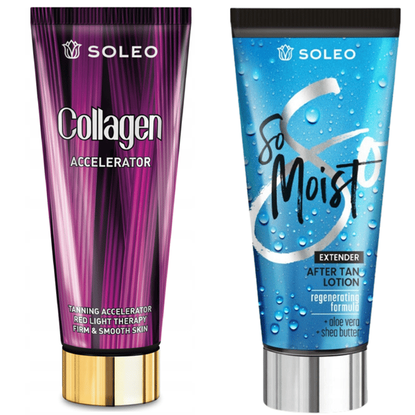 Soleo Collagen Accelerator + So Moist After Sun Free