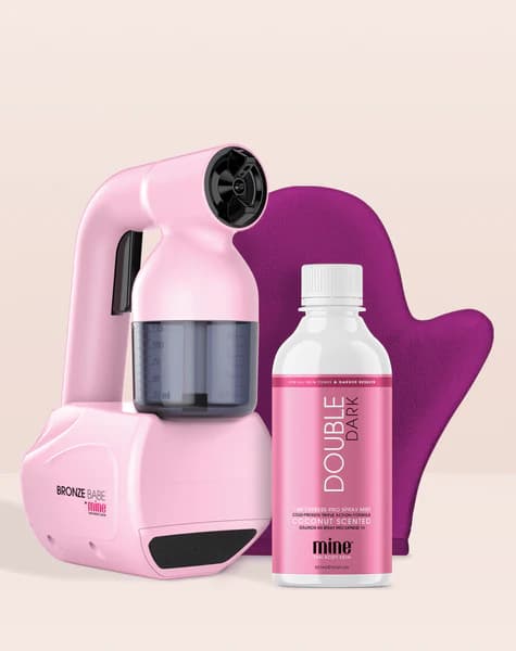 Minetan Bronze Babe Home Spray Tanning Kit Rosa