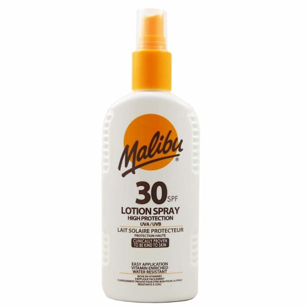 Malibu Spf30 Vanntett Spray 200Ml + After Sun Lotion 200Ml