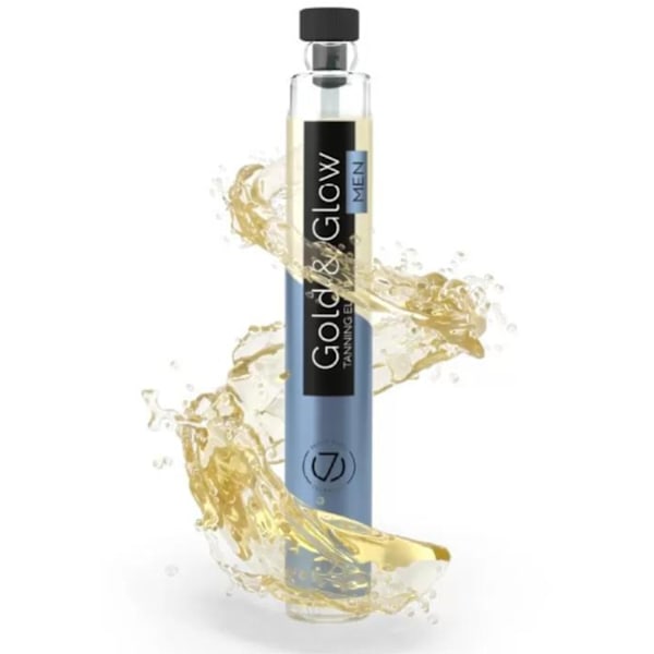 7Suns Gold & Glow Tanning Elixir Til Mænd 6Ml