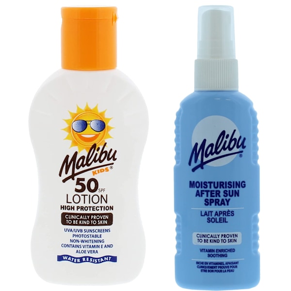 Malibu Balm For Children Spf50 100Ml + After Sun Spray 100Ml