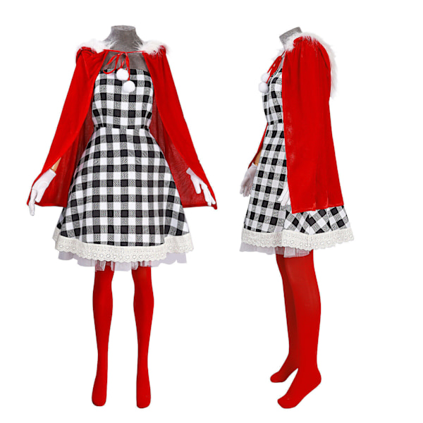 Jul Cindy Klänningar Halloween Juldräkter Kappa Cosplay Hur Grinchen Stal lt; - Wig Only One Size