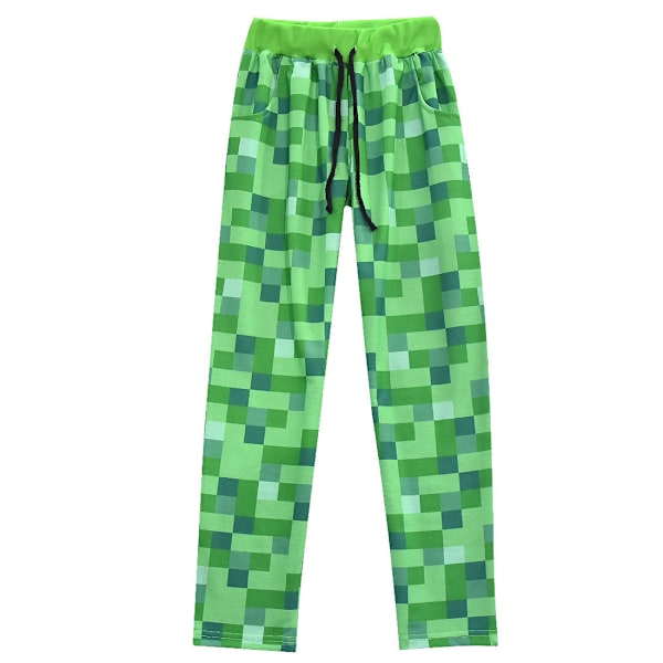 Barn Pojkar Flickor Minecraft Spel Cosplay Tröjor Långärmade Toppar Byxor 623 140cm