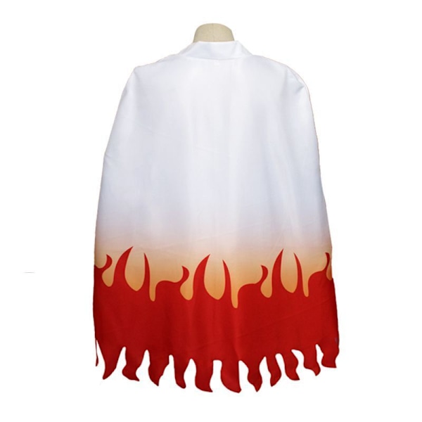Demon Slayer Cosplay Kostym Barn Flickor Pojkar Kimetsu No Yaiba Nez o Kläder Rengoku Kyoujurou Coat Only 140cm