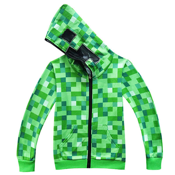 Barn Pojkar Flickor Minecraft Spel Cosplay Tröjor Långärmade Toppar Byxor 623 140cm