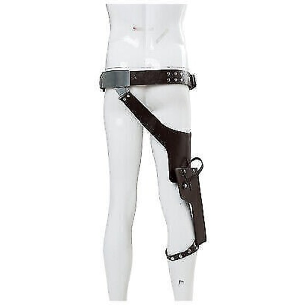 Star Wars: Han Solo Cosplay Kostym Bälte och Bälteshölster Tillbehör hel kostym Belt+Accessories M