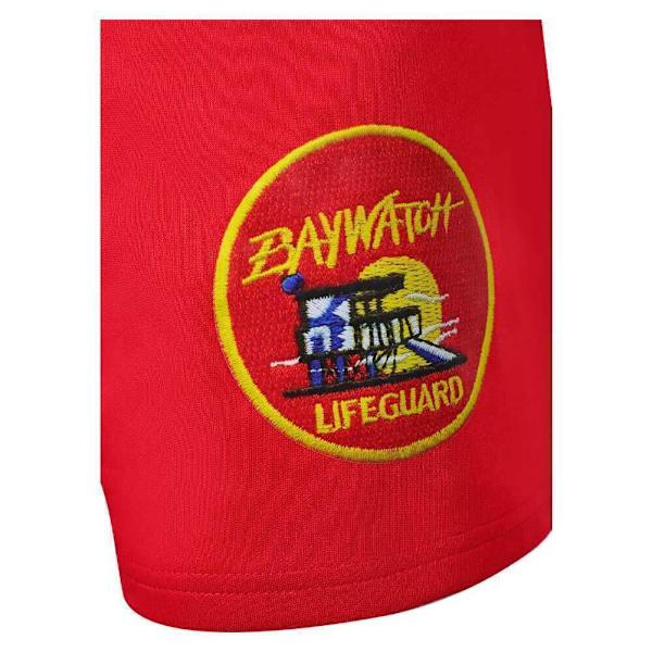 Baywatch C.J. Parker Cosplay Kostym Röda Badshorts Byxor Halloweenfest Men M