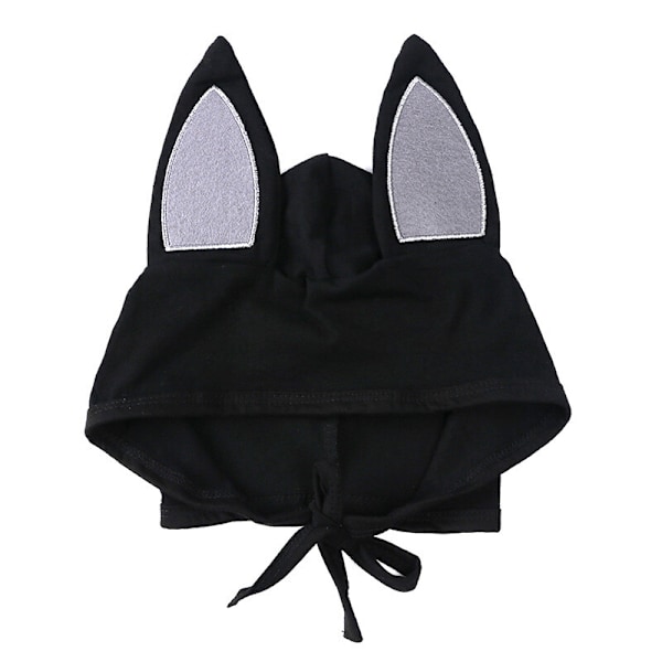 Halloween Småbarn Baby Pojkar Flickor Cosplay Fladdermus Kostym Sparkdräkt Hatt Set HY20142N 80cm