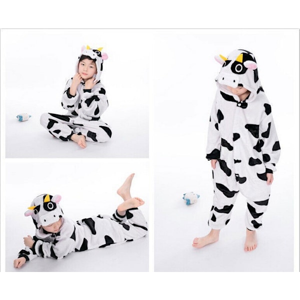 Barn Pyjamas Flickor Pojkar Flanell Sovdräkt Hoodie Cosplay Party Julklapp Het A pair of socks One Size