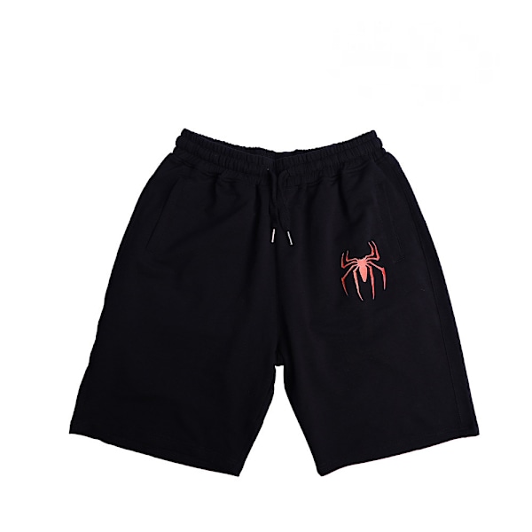 Miles Morales Kostym Cosplay Dräkt Spider-Man Into the Spider-Verse Miles shorts XL
