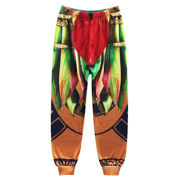 Lös passform pyjamas set för barn pojkar Maui Kostym Outfits Cosplay Pyjamas Sovkläder 120cm
