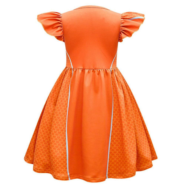 Super Kitties Barn Cosplay Klänning Flickor Prinsesskjolar Halloween Karneval Kostymer #3 dress+bag 130