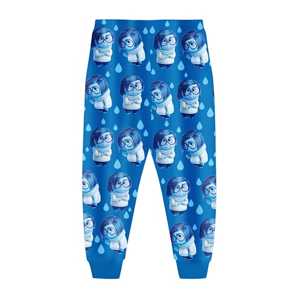 Barn Inside Out 2 Pyjamas set Cosplay Kostym Långärmad T-shirt+Byxor Outfits #TK236 110/5-6 Years