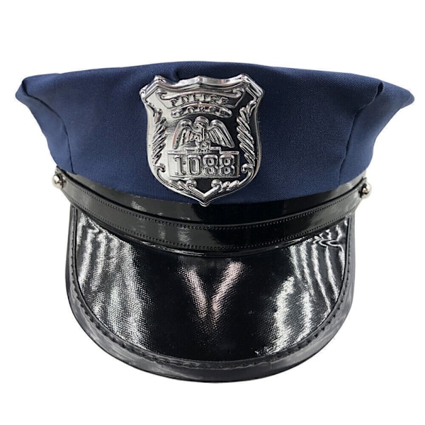 Halloween Cosplay Kostym Kvinnor Sexig Polis Maskerad Officer Polisuniform Blue L