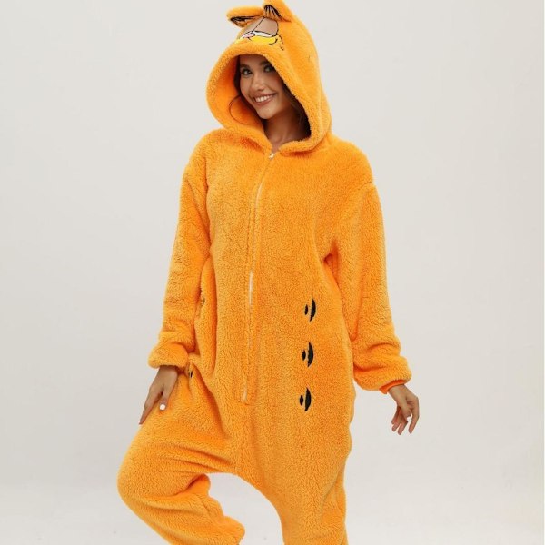 Vuxen Barn Toy Story 3-Lotso Jordgubbsbjörn Cosplay Pyjamas Sovkläder Kostym Coffee Cat M