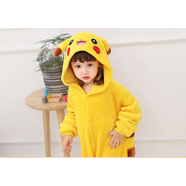 Barn Pyjamas Flickor Pojkar Flanell Sovdräkt Hoodie Cosplay Party Julklapp Het A pair of socks One Size