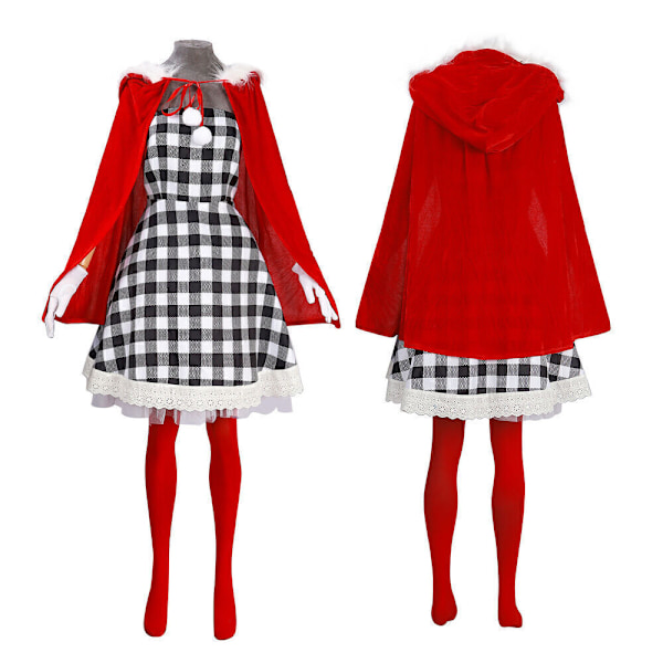 Jul Cindy Klänningar Halloween Juldräkter Kappa Cosplay Hur Grinchen Stal lt;~ Wig Only One Size