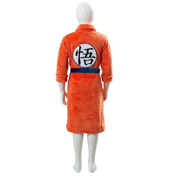 Barn Vuxen Badrock Dragon Ball Son Goku Cosplay Badrock Sovkläder Pyjamas Morgonrock Kid