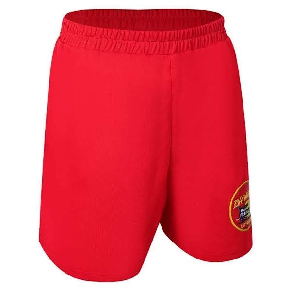 Baywatch C.J. Parker Cosplay Kostym Röda Badshorts Byxor Halloweenfest Men L