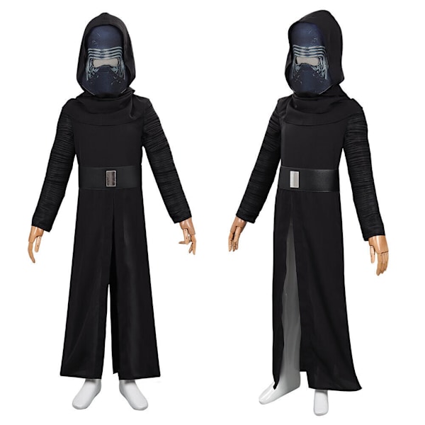 Star Wars 9 The Rise of Skywalker Kylo Ren Cosplay Kostym Halloween Outfit Adult XL