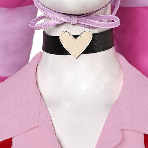 Hazbin Hotel: Fizzarolli Cosplay Kostym Helluva Boss hatt+Handskar+skjorta+Byxor Women XL