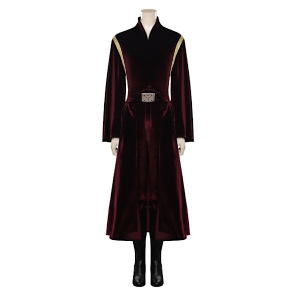 Star Wars Padme Amidala Cosplay Kostym Kläder Halloween Karneval Party Dräkt XXL