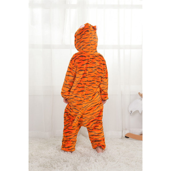 Tigger Djurpyjamas för Barn Tecknad Sovkläder Party Cosplay Kostym Set Vuxen A pair of socks
