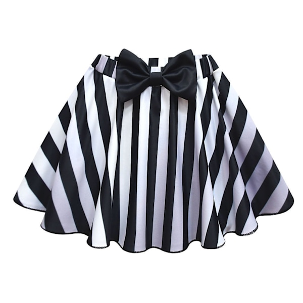 3 st Barn Beetlejuice Baddräkt Cosplay Kostym Strand Badkläder Badmössa -+ 110/4-5Y