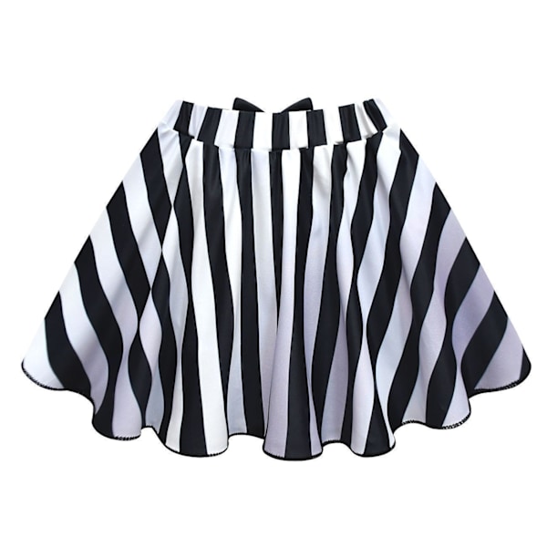 3 st Barn Beetlejuice Baddräkt Cosplay Kostym Strand Badkläder Badmössa -+ 160/10-11Y