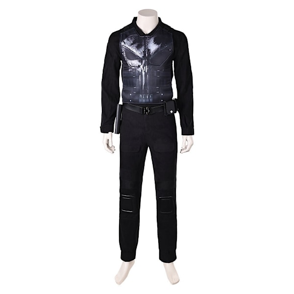 Daredevil Born Again: Matt Murdock Cosplay Kostym Rollspel svarta kostymer Men M