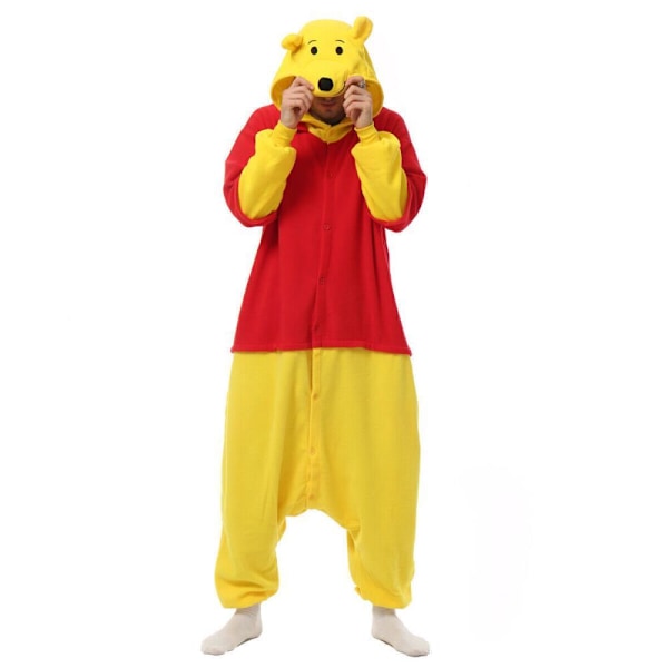 Nalle Puh Flanell Onesie11 Cosplay Kostym Kigurumi Hoodies Pyjamas Vuxen Tiger L for 165cm-175cm
