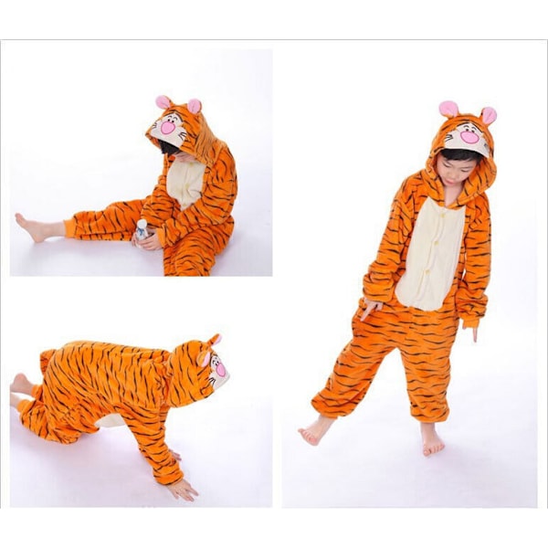 Barn Pyjamas Flickor Pojkar Flanell Sovdräkt Hoodie Cosplay Party Julklapp Het A pair of socks One Size