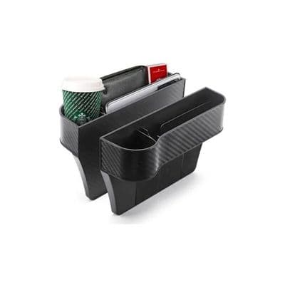Side Organizer 2 pakker - Multifunktionel - Med kopholder - Sort