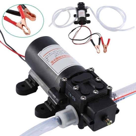 Bränslepump - Bil - 12V 60W - Självsugande - Flödeshastighet 5L/min - Tryck 0.8MPA