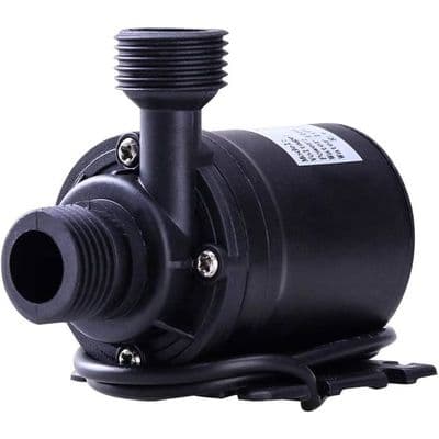 DC 12V Børsteløs Dykpumpe 800L/H 5M til Solcellecirkulationssystem Vandcirkulation