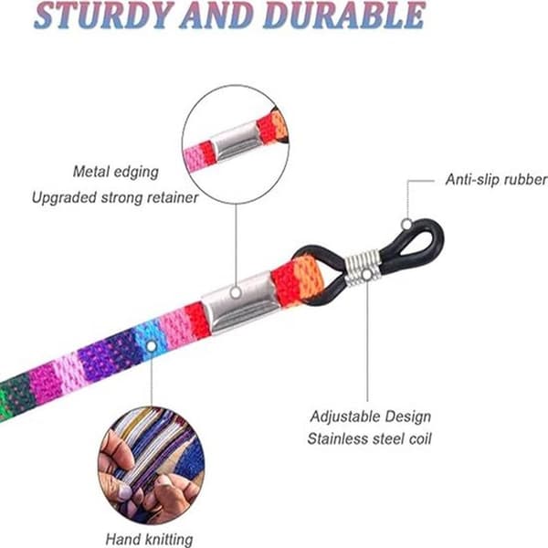 Universal Adjustable Unisex Eyeglass Strap & Neckband