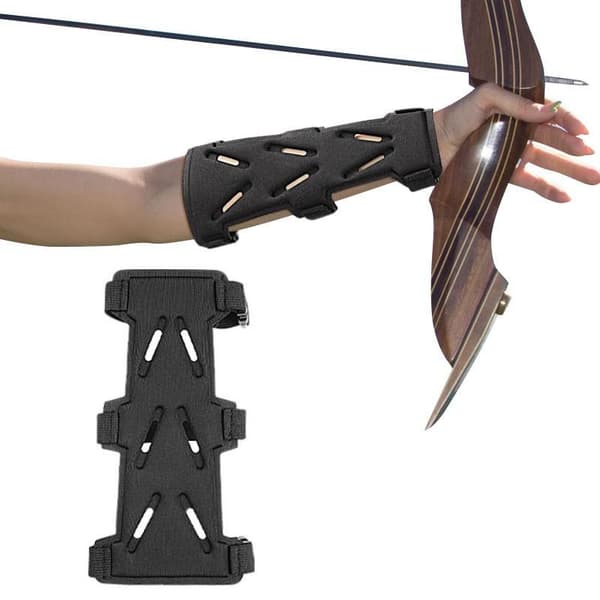 Armbeskytter for bueskyting