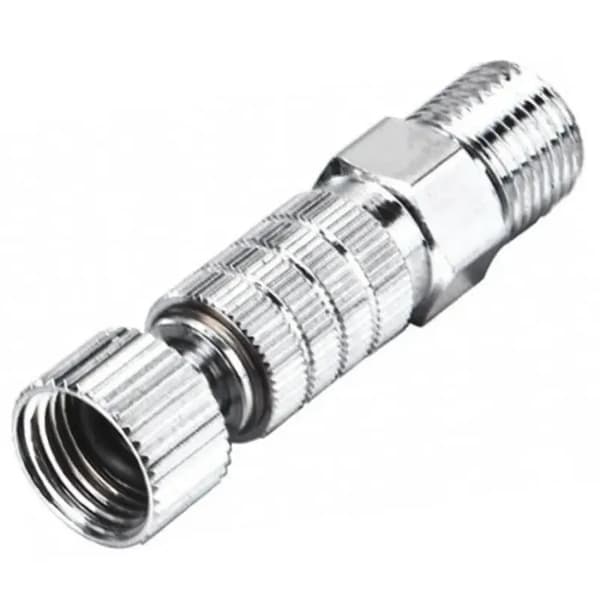 Lynkoblingsadapter til airbrush med 5 hanfittings, 1-8 tommer MF