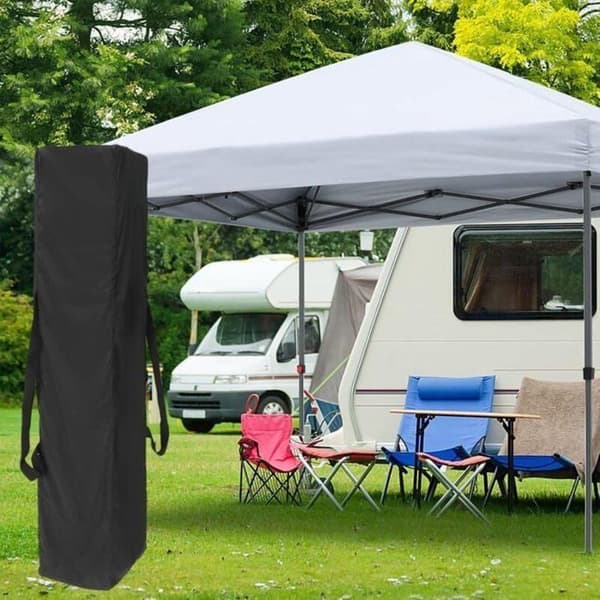 Bæretaske til havepavillon, foldbart overtræk i 210D, opbevaring til foldetelt (140 x 30 cm)