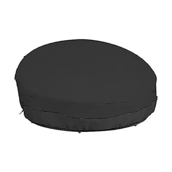 Suojapeite pyöreälle puutarhasohvalle 228×83 cm – Vedenpitävä 420D Oxford musta