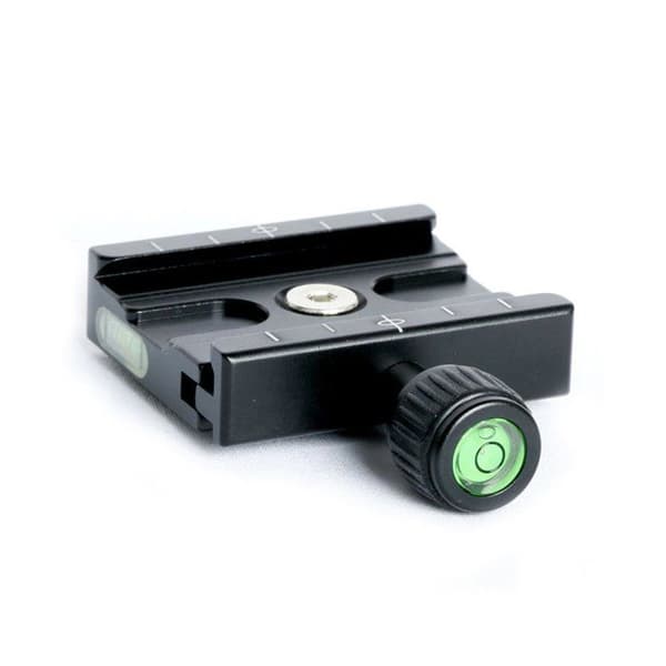 Hurtigutløserplateklemmeadapter for Arca-Swiss stativkulehode