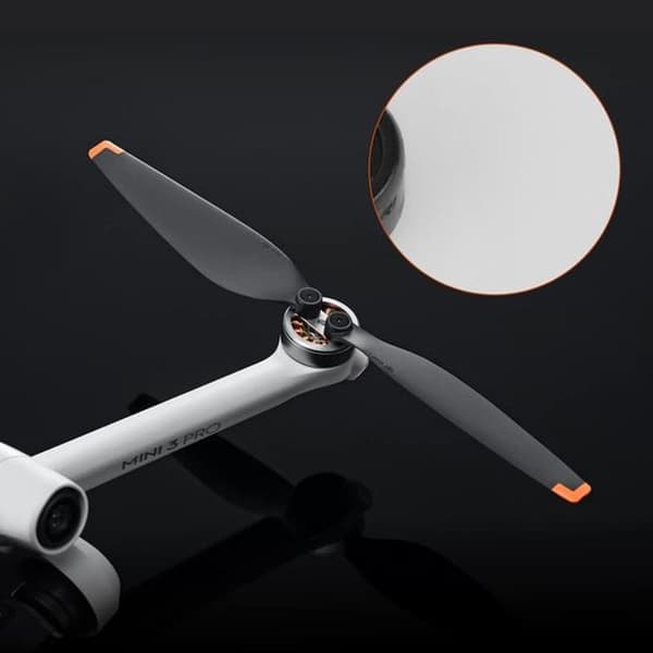 Propelldrone - Erstatningspropeller - Lav støy - Svart - Passer til Mini 3 - 16 deler