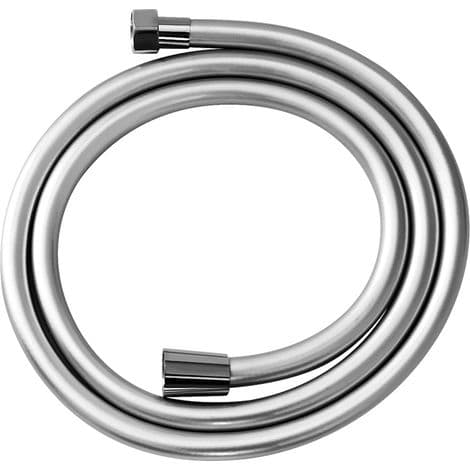Extra lång slät kromduschslang, 2 m (G1/2)
