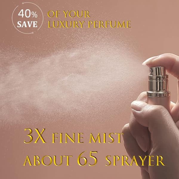 Mini Perfume Bottle, Refillable Atomizer, 5ml Leak-Proof Atomizer, Suitable for Travel