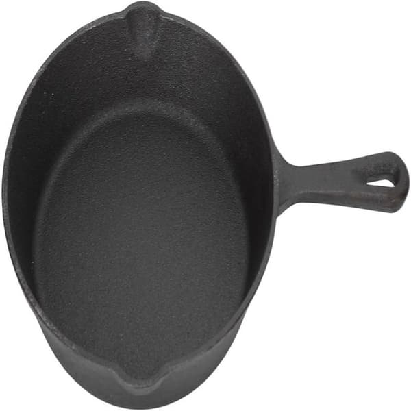 Mini Cast Iron Pot, Oven Safe Cast Iron Pan, Suitable for Cooking, Serving and Baking (10 cm / 3.9 inches).