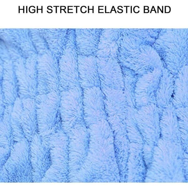 3 STK Hurtigtørrende Mikrofiber Hårhåndklæde Turban Super Absorberende til Kvinder