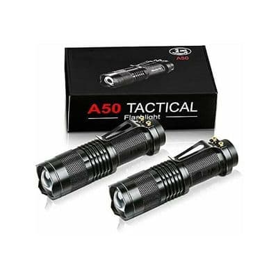 Mini LED-taskulamppu - Erittäin tehokas - 3 tilaa - IP44 vedenkestävä