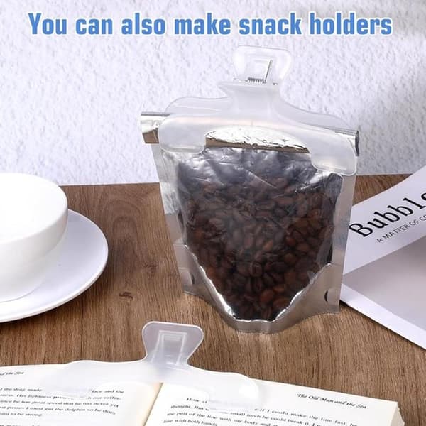Packaged, Transparent Book Clip, Paper Clip, Reading Holder, PP Material, 12*7cm, Multifunctional and Practical Book Clip, Notes