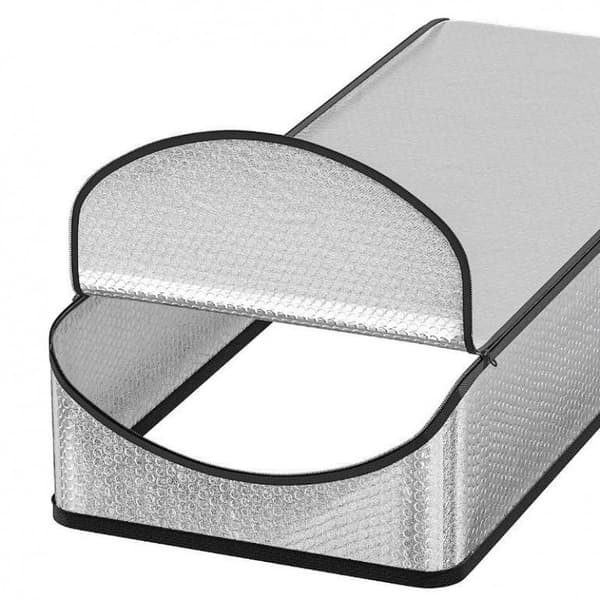 Wise Premium Attic Hatch Insulation Cover - 63.5 x 137 x 28 cm - Extra Thick Double Bubble Cover for Pull Down Attic Stairs